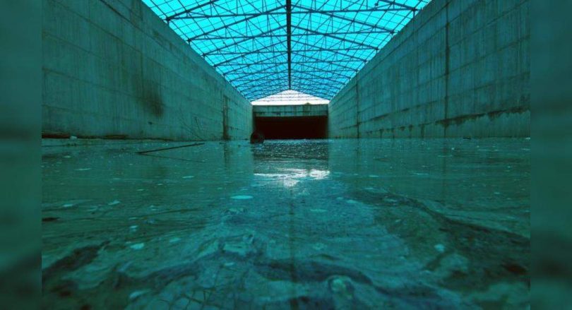 New underpass, unopened, on the Gurgaon-Delhi border is flooded