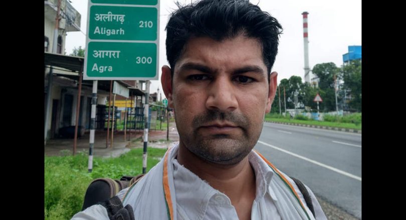 Hindu men walked 200 km for SC to prove that he had not repented