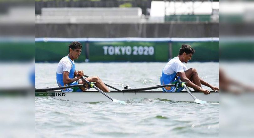 Rowers Arjun and Arvind Finish 11 in Lightweight Double Sculls