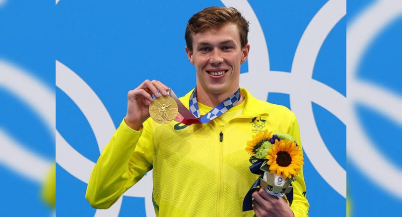 Izaac Stubby-Cook won gold in a 200m men's chest style