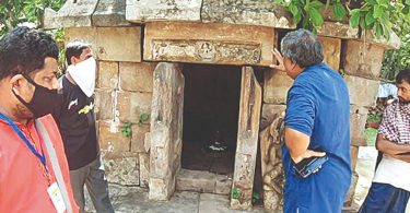 Dharmendra Pradhan urges the center to preserve a 1400-year-old temple