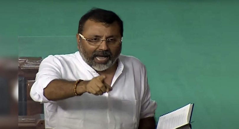 'Bihari Gunda': MP BJP Nishikant Dubey accused members of TMC from calling names