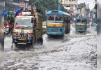 Rain affects normal life in South West Bengal