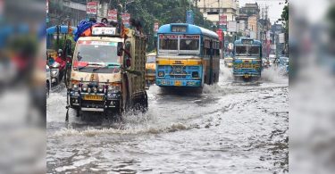 Rain affects normal life in South West Bengal
