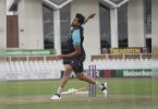 Indian Bowlers sweat on the nets ahead of the English test series