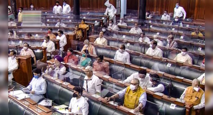 New normal? Parliament does business in the middle of the din