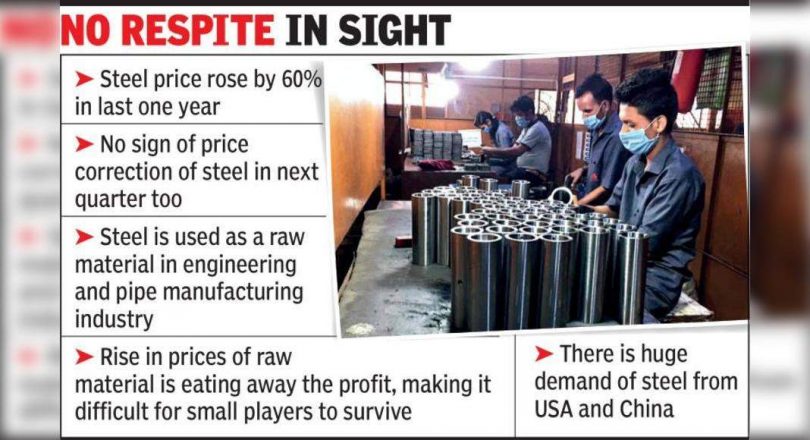 High steel prices eat the advantages of the domestic industry