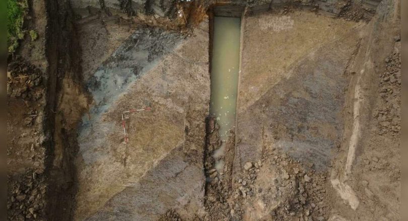 Dutch Dutch Roman Channel, Road Near Unesco Heritage Site