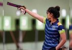 Manu Bhaker, Rahi Sarnobat Falls from a 25m pistol woman