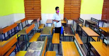 The X Odisha class offline exam starts today following the Covid rules