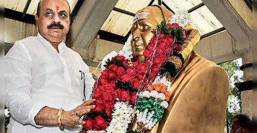 Basavaraj Bommai visited the District of Uttara Kannada Uttara Hit Floods