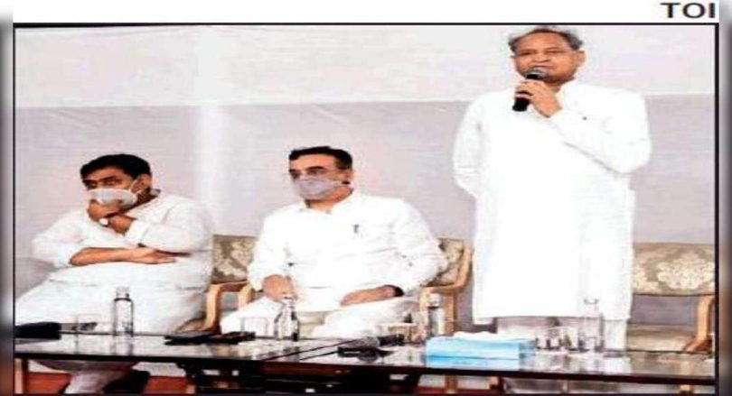 RS 3CR donated from MLA funds for VAX will be returned: Gehlot