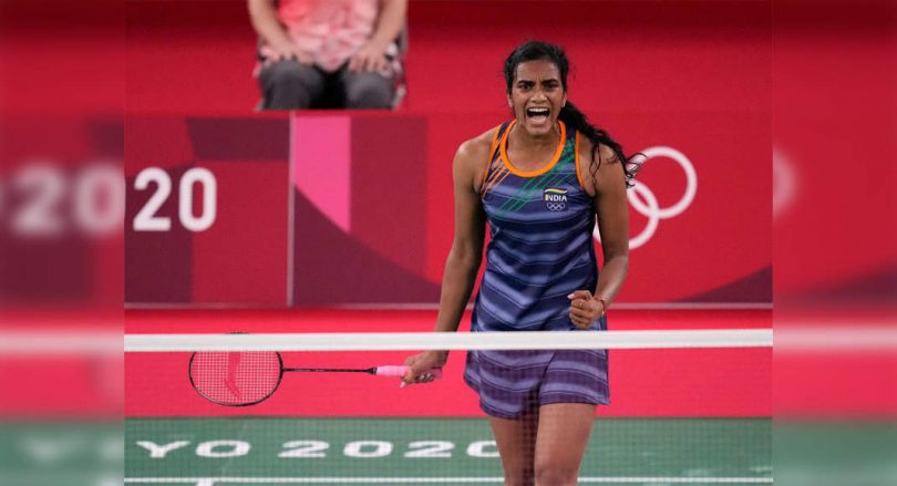 PV Sindhu entered the semifinals at the Tokyo Olympics