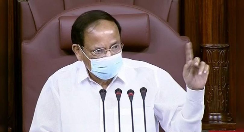 I have two choices, allow this or take action: Venkaiiah Naidu on Ruckus in Rajya Sabha