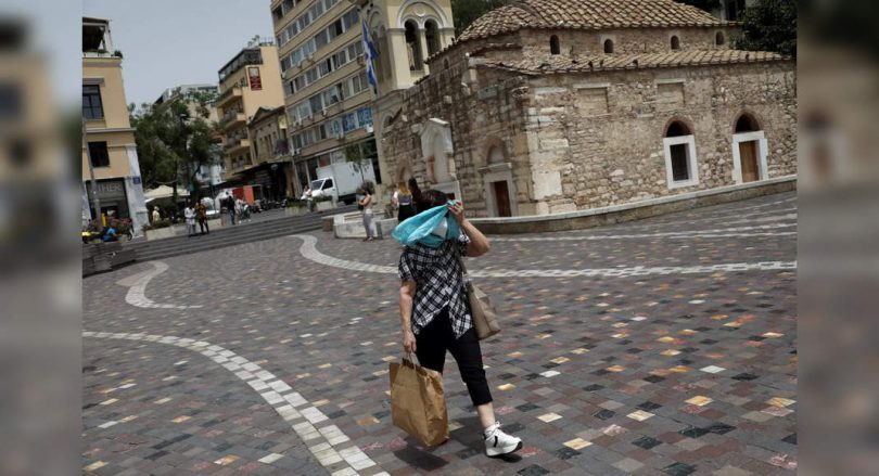 Heatwave 'Dangerous' hit Athens again