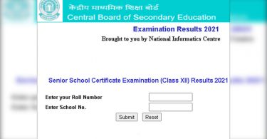 CBSE Class 12 Results 2021 Stated in cbseresults.nic.in, this is the download link