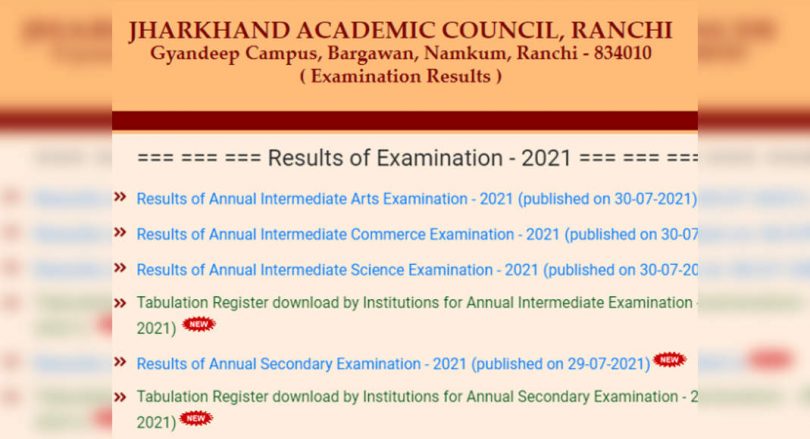 JAC 12 results for science, commerce & arts declared, 89.31% of students claim to graduate