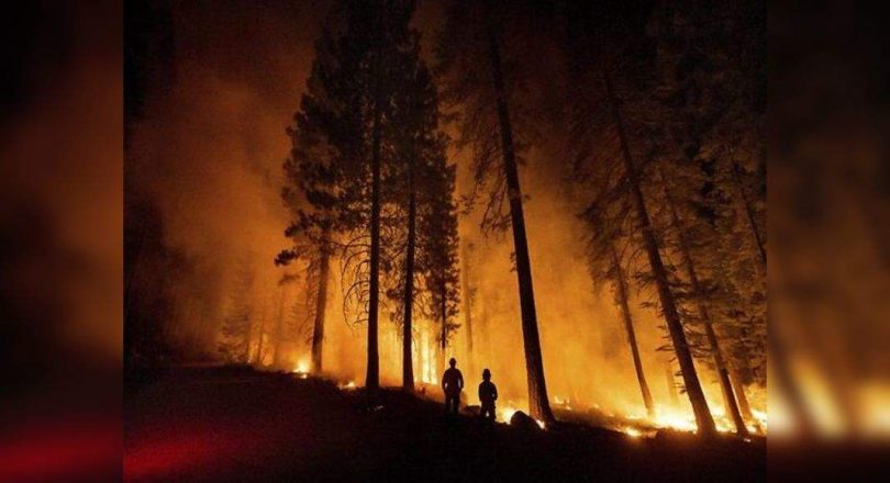 Wildfire flare California but in crew crew has been built