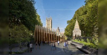 New Holocaust Memorial near the UK parliament gets forward