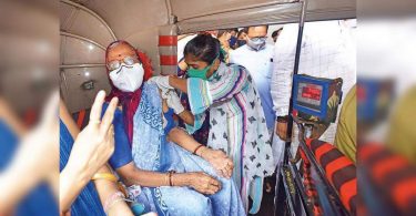 Mumbai: 37 people riding on the bed get their jab at home