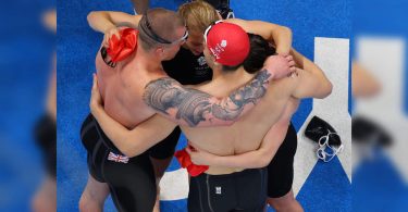 Britain Smash World Record to Win Gold Relay Mixed 4x100m Olympics