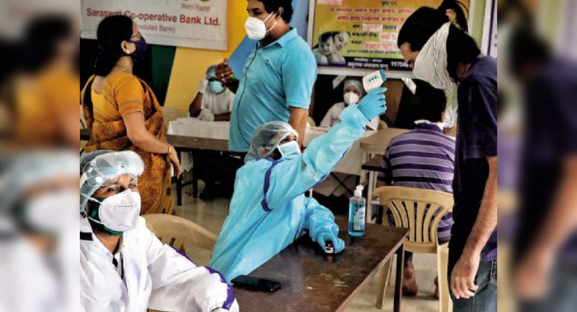 High-risk contacts lead a covid surge in the South Mumbai ward