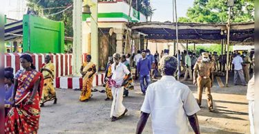 Dalit from Madurai Village entered the temple for the first time