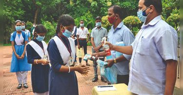 The Odisha government conducted the first main test during a pandemic