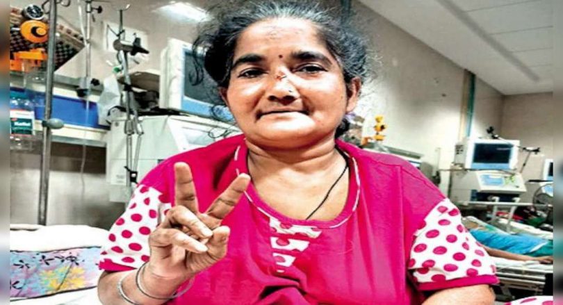 Women beat Covid after 100 days