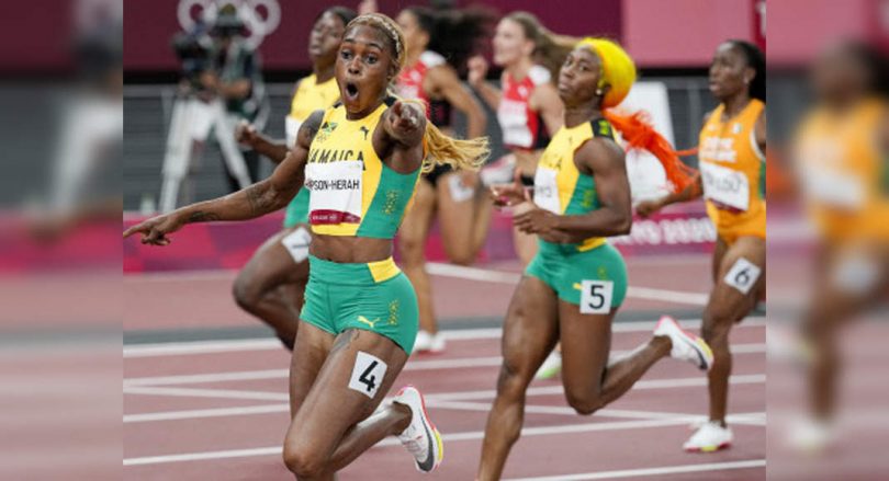 Thompson-Herah leads Jamaican's 100m women's sweep