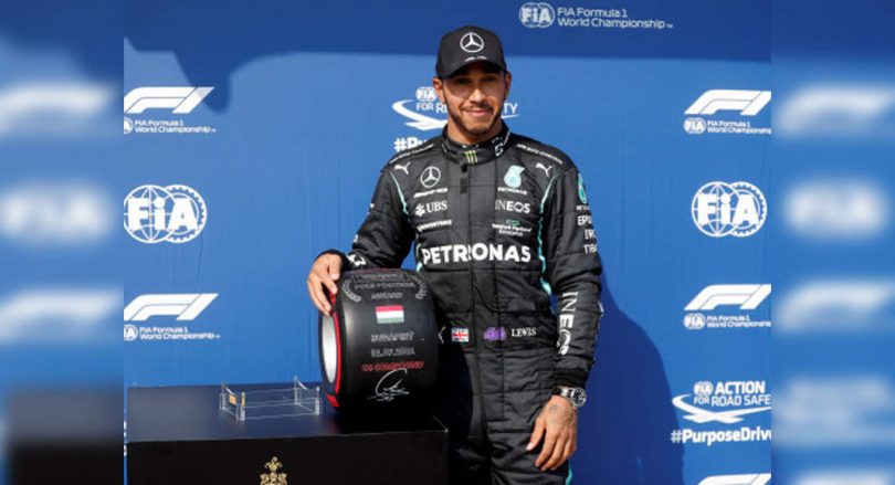 Hamilton took the position of the pole for the Hungarian Grand Prix