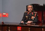Chairman of the army on a four-day visit to England & Italy to improve Def cooperation