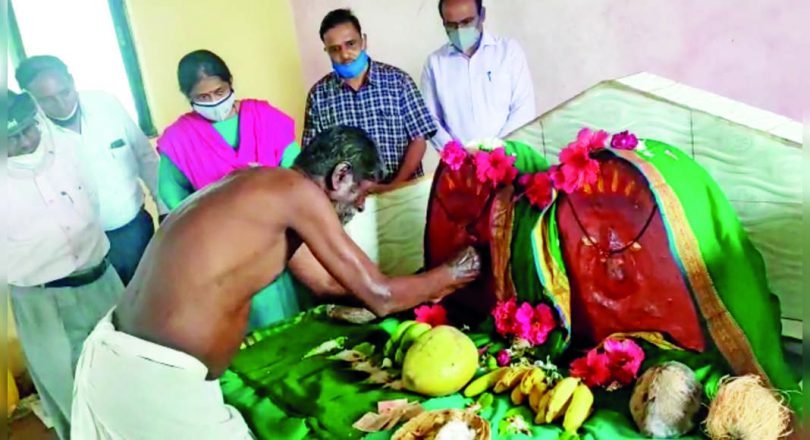 K'Taka: Plastic Eyes & 'Miracle' Covid at Bellagavu Temple
