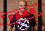 Picture of Virus Mike Tyson Sporting Anti-Vaccine Fake T-Shirt