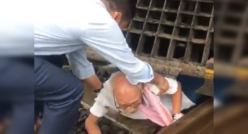 Kalyan: Drivers stop the train time, save the life of the elderly man across traces