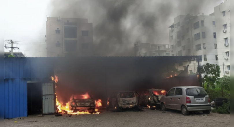 HYD: Someone was injured when a fire broke out in the workshop