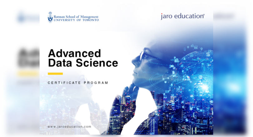 Jaro Education collaborated with QS University of Toronto - Rotman School of Management to Ace Professionals with data science skills