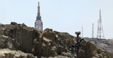 Pilgrims Ascend Mount Arafat at the High Point Pandemic-Era of the Hajj