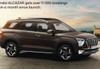 Hyundai Alcazar Garners 11k Ordering in 30 days