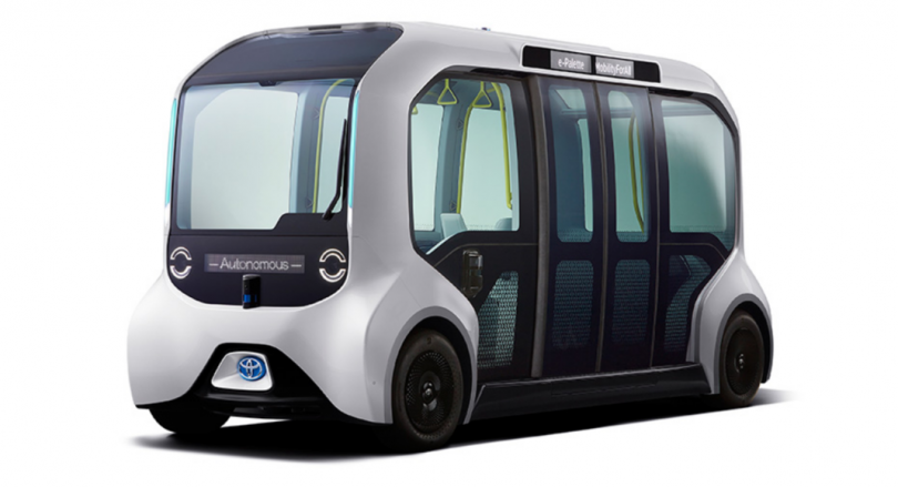 Car without a driver with an Indian contingent at the Tokyo Olympics