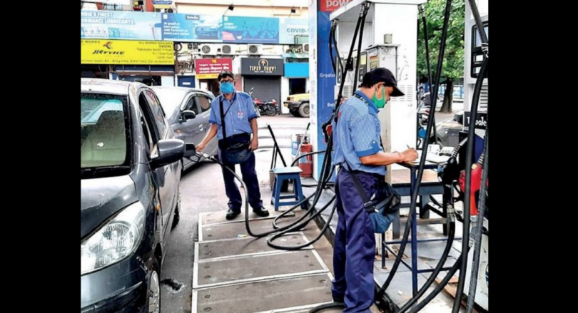 Kolkata continued the 'save' mode because the fuel price continued to soar