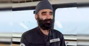 Part of the Indian crew member part of the English Navy exercise in the Indian Ocean