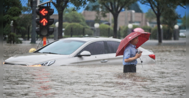 Chinese provinces are flooded after the toughest rain in 1,000 years