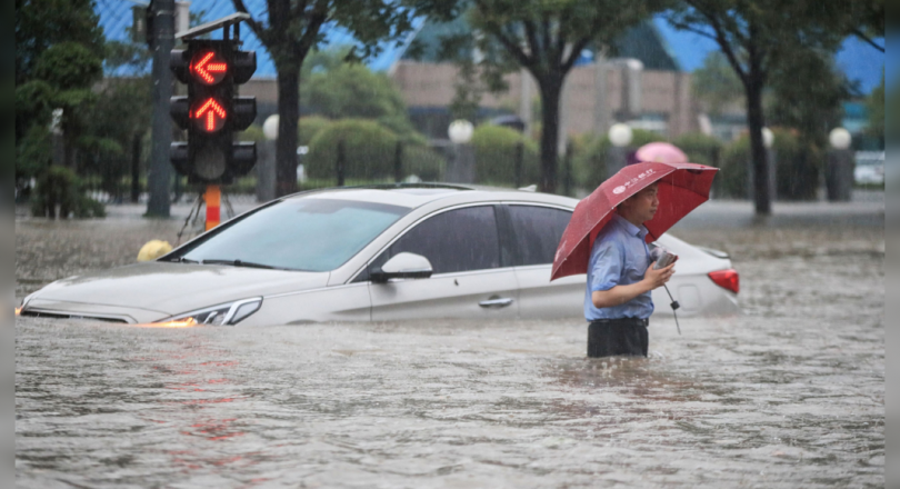 Chinese provinces are flooded after the toughest rain in 1,000 years