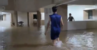 The Ulhas River violates the danger in Badlapur