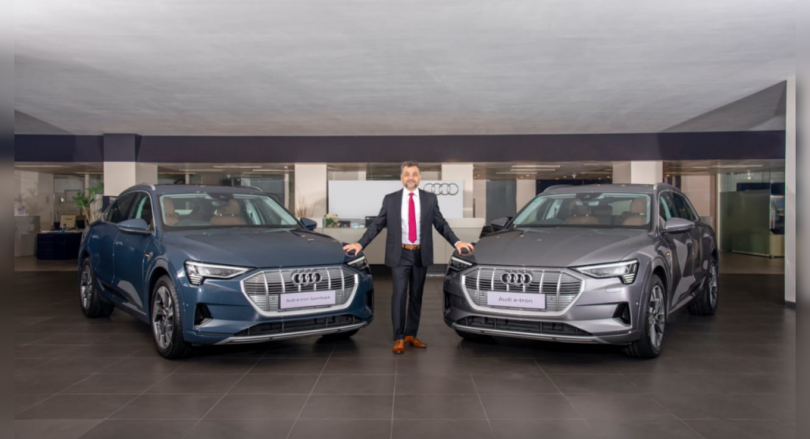 Audi launches 3 e-SUVs in India, starting from RS 99.99L