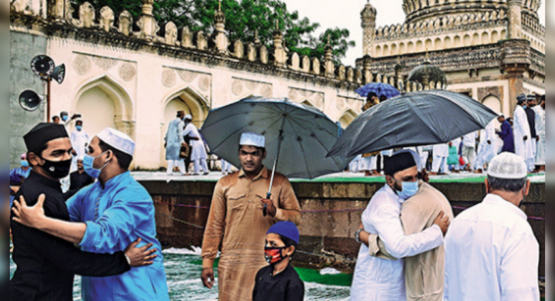 Bakrid is celebrated with enthusiasm and enthusiasm throughout T'gana