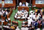 The Proceedings of Lok Sabha was postponed for the third time in the middle of the invaded opposition