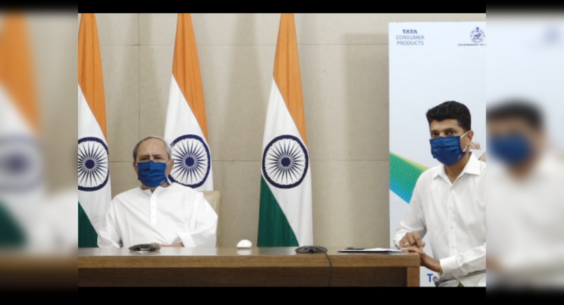 The Minister of Chief Odisha inaugurated the Tea Packaging Unit from Tata Group in Gopalpur Sez