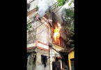 Kolkata: The police stuck in the morning Blaze at the DCP office